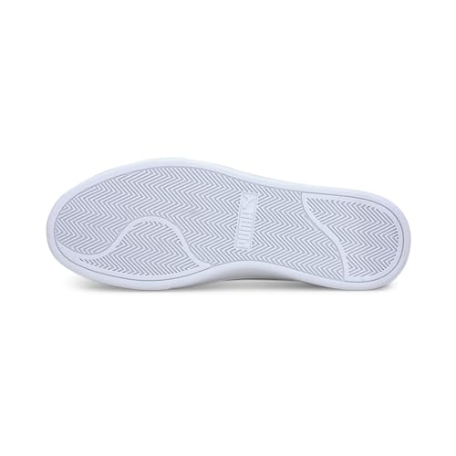 PUMA Unisex Yetişkin Shuffle Spor Ayakkabı, Puma Black-Puma White-Puma Team Gold, 44.5