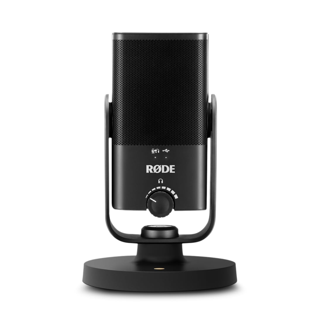 RODE NT-USB MINI, Sökülebilir manyetik ayaklı, Dahili Pop Filtreli, Kulaklık Preamlifikatörlü USB Mikrofon