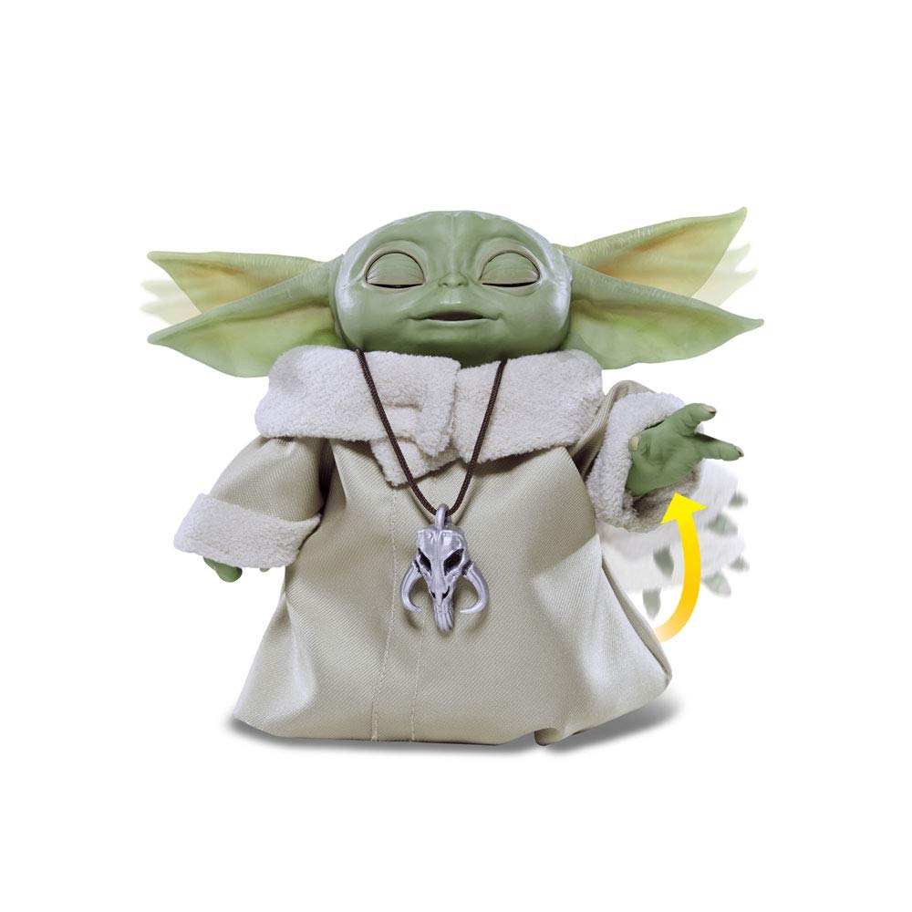 Hasbro Gaming Star Wars 25'in üzerinde ses ve hareket kombinasyonuyla Çocuk elektronik baskısı, Mandalorian oyuncak