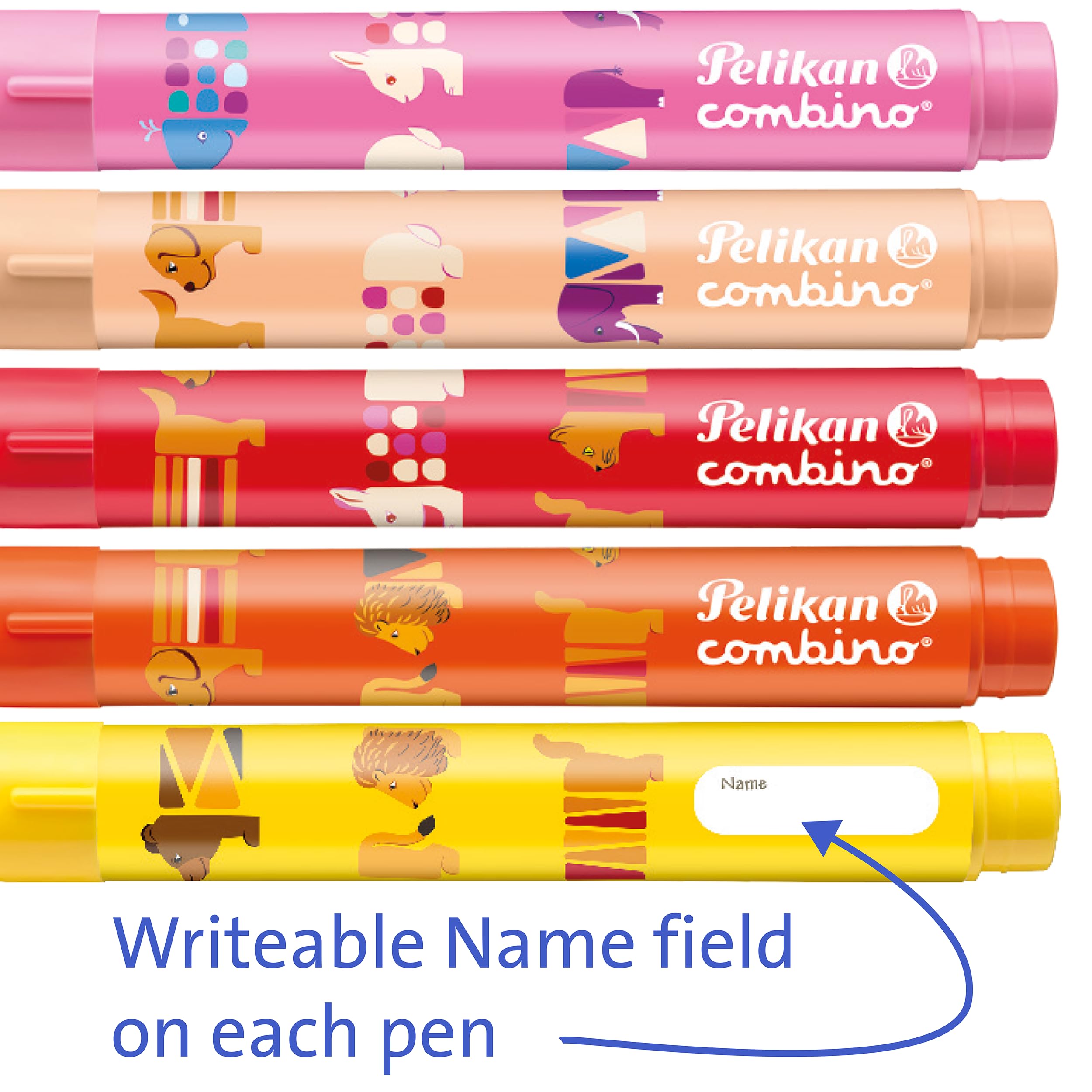 Pelikan Combino 9lu Jumbo Keçeli Kalem