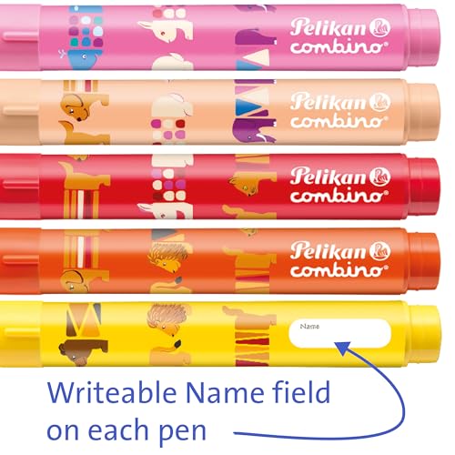 Pelikan Combino 9lu Jumbo Keçeli Kalem
