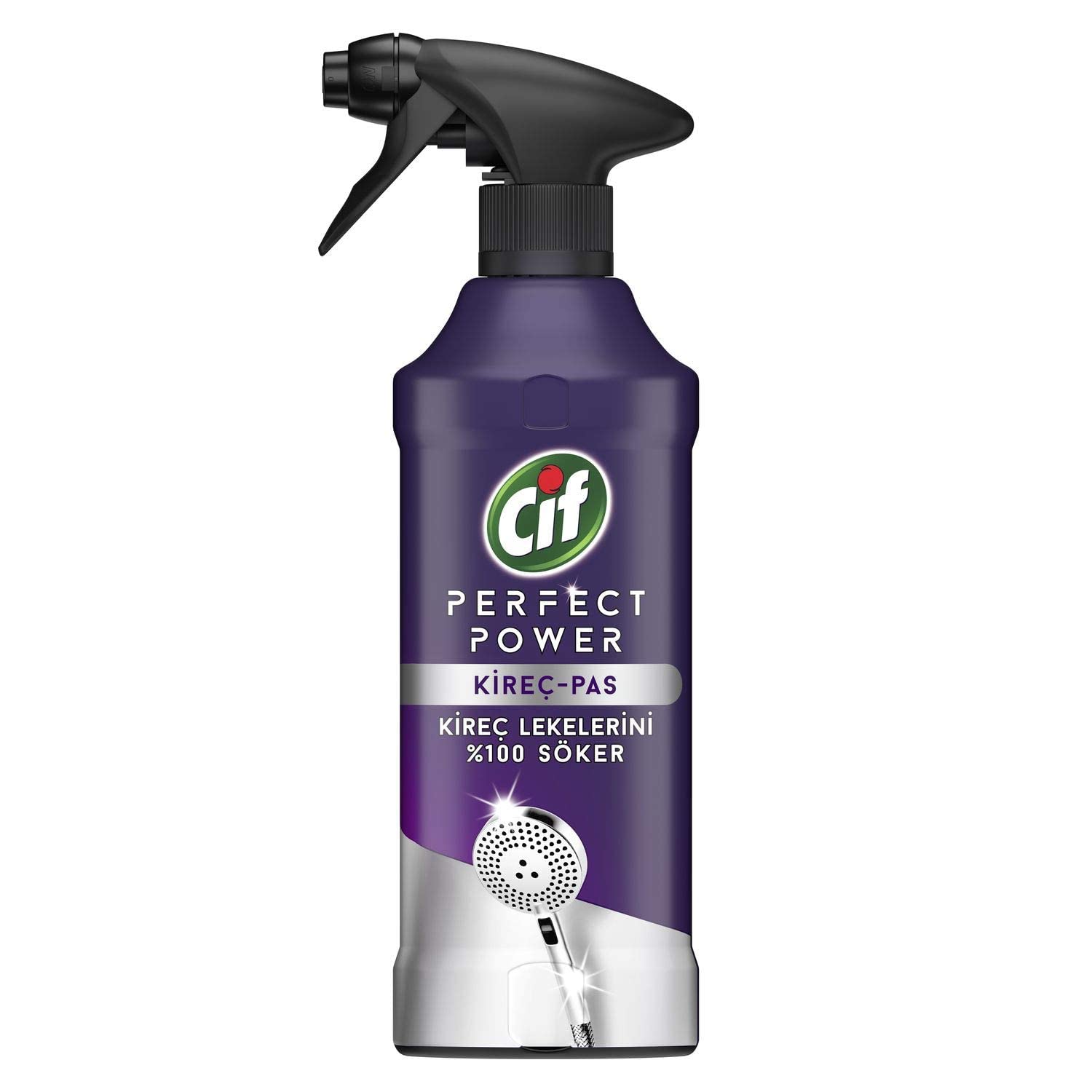 Cif Power Perfect Kireç & Pas Sökücü Sprey 435 mL (1 X 435 ml)
