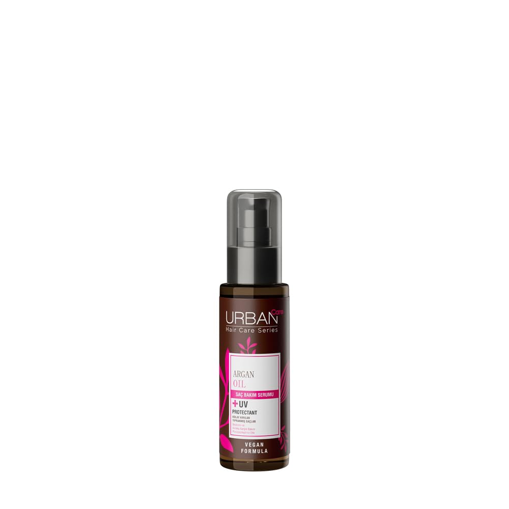 URBAN Care Argan Yağı & Keratin Kolay Kırılan Saçlara Özel Saç Bakım Serumu 75 ml- Vegan
