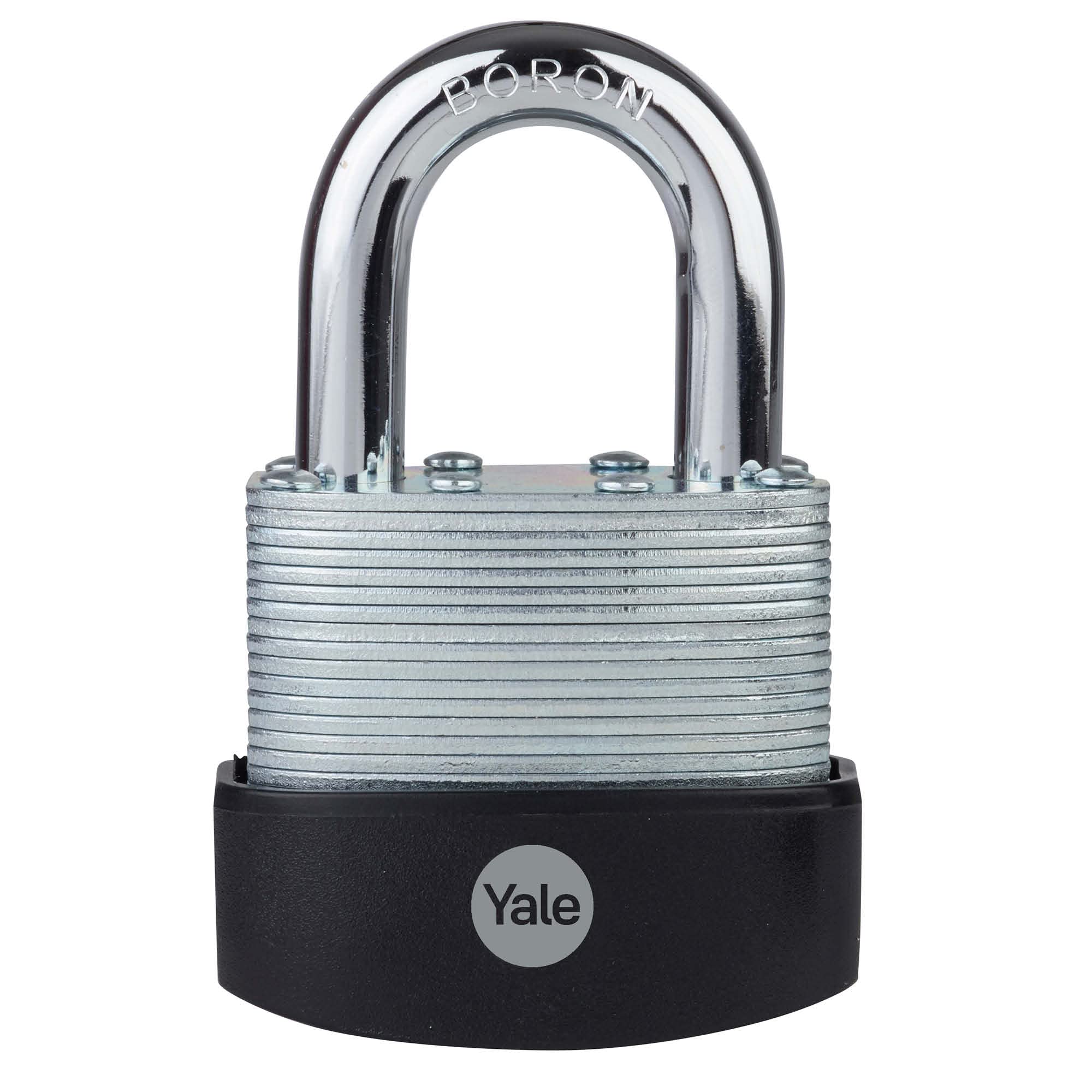 Yale Y127B/45/125/1-45mm Protector Lamine Asma Kilit - Maksimum Güvenlik - Boron Halka - Çift Kilitleme - 3 Anahtar