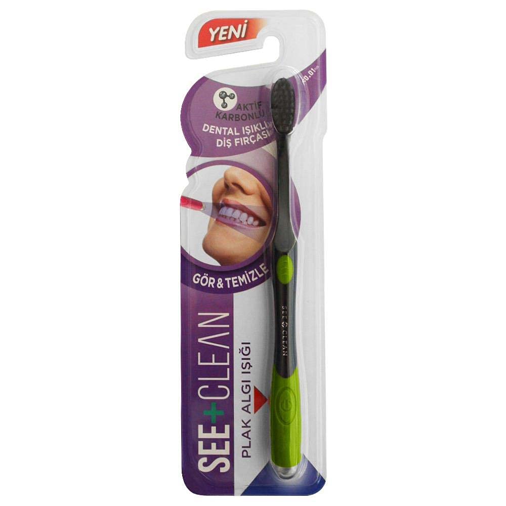 See+ Clean Dental Işıklı Diş Fırçası Yeşil