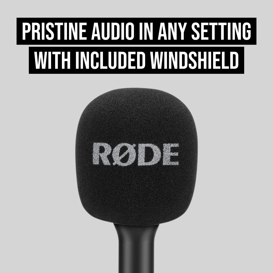 RODE Interview GO, RODE Wireless GO için Röportaj Mikrofon Dönüştürücü