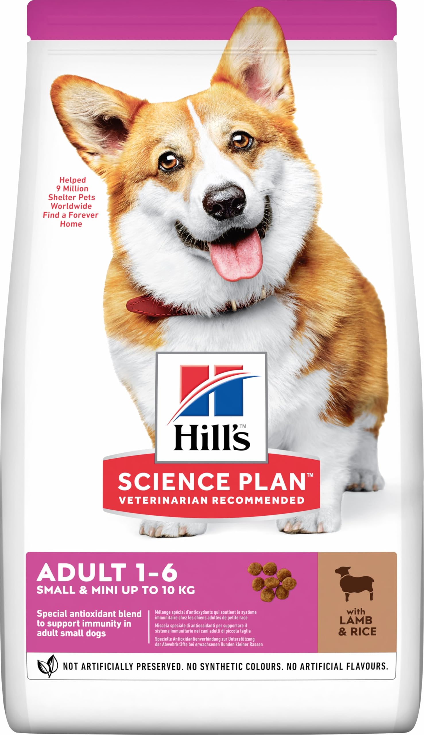 Hill's SP Kuzulu ve Pirinçli Küçük ve Mini Irk Yetişkin Köpek Maması 5+1KG