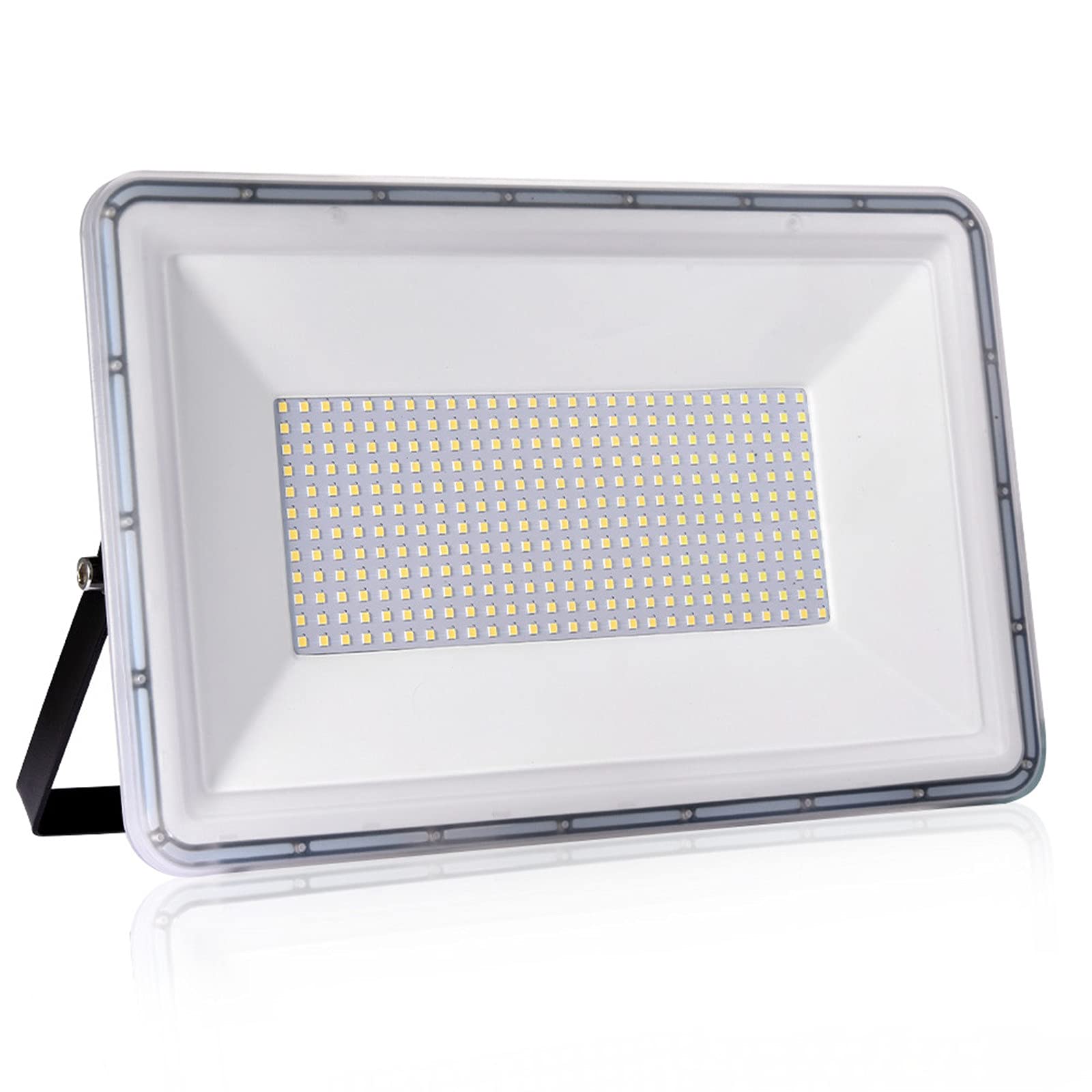 300 W LED dış mekan spotu, su geçirmez IP67 LED projektör, 24000 lm, 6500 K, soğuk beyaz LED spot lamba, avlu, garaj, teras, balkon, depo, oyun alanı için