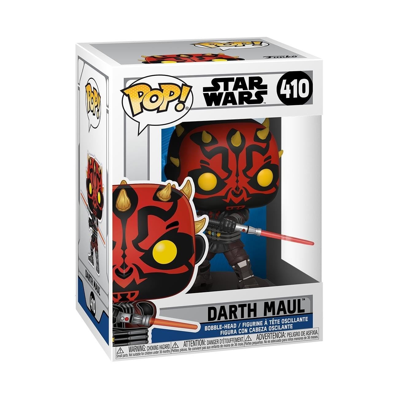 Funko 52025 Pop Star Wars: Clone Wars- Darth Maul, Karışık