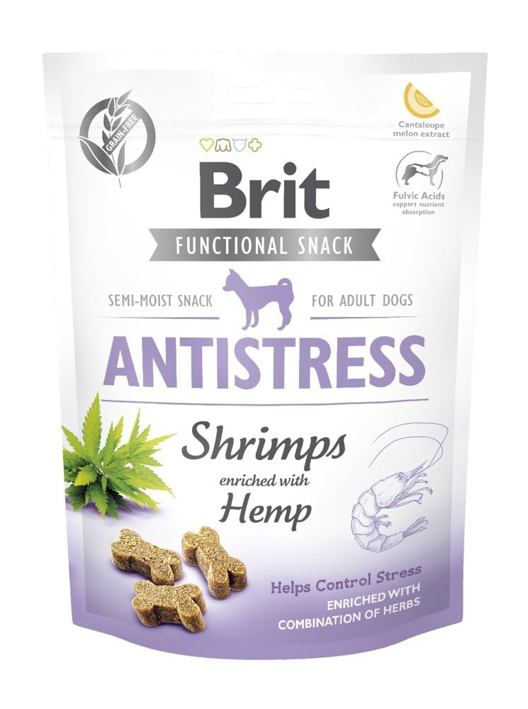 Brit Care Functional Snack, Zihinsel Sağlığı Desteklemek İçin, Tahılsız, Karides Ve Kendirli, Fonksi