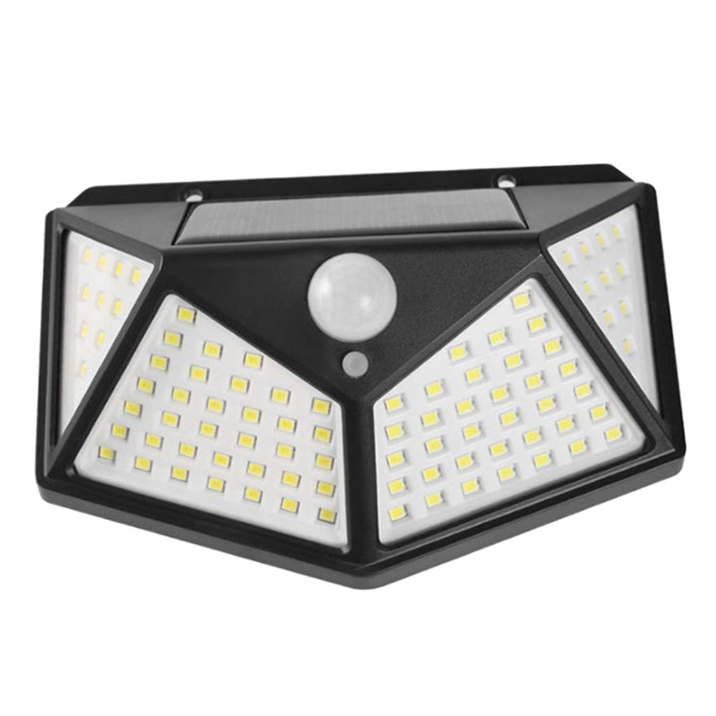 FLAMEER Hareket sensörlü dış mekan lambası, bahçe, duvar LED solar lamba, duvar lambası, dış duvar l