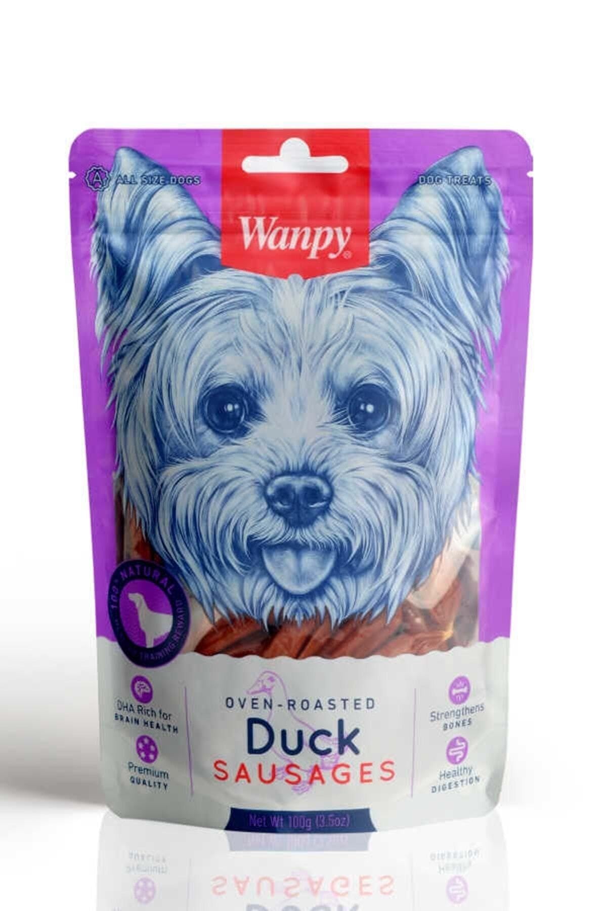 Wanpy Ördek Etli Sosis 100 Gr Köpek Ödülü