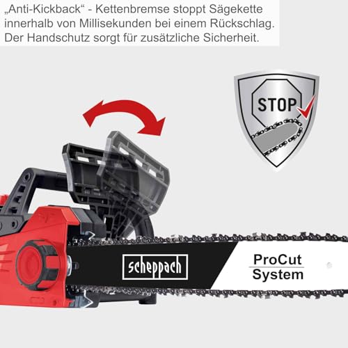 Elektrikli Testere SCHEPPACH 45,5cm 2400W - CSE2600