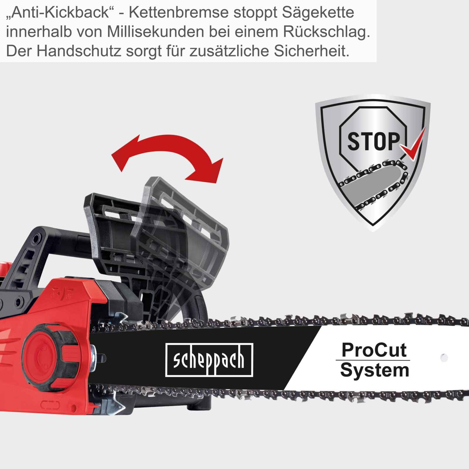 Elektrikli Testere SCHEPPACH 45,5cm 2400W - CSE2600