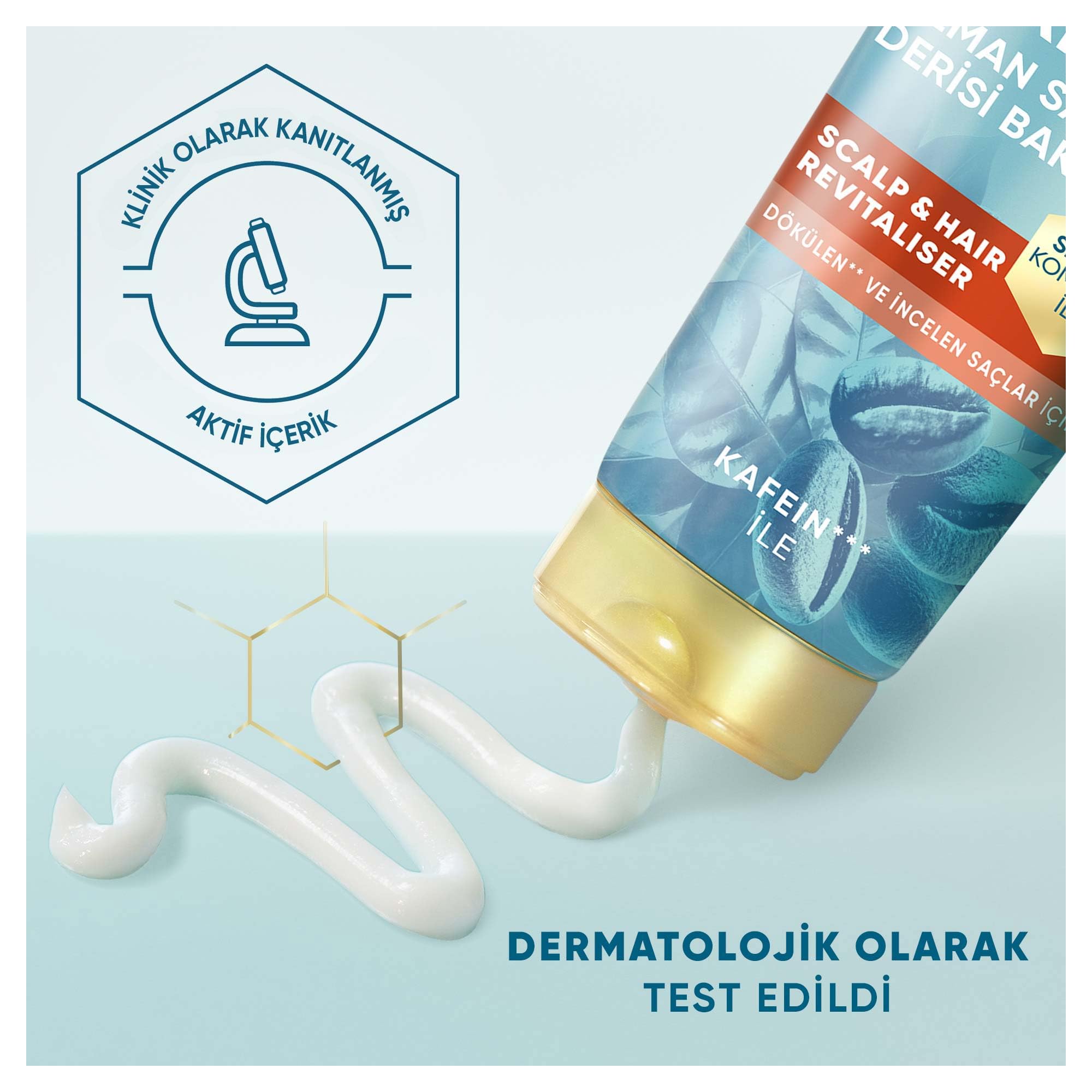 Head & Shoulders DermaXPRO Scalp & Hair Revitaliser Dökülme Karşıtı Saç ve Saç Derisi Bakım Kremi Kafein ve Seramid ile 220ml
