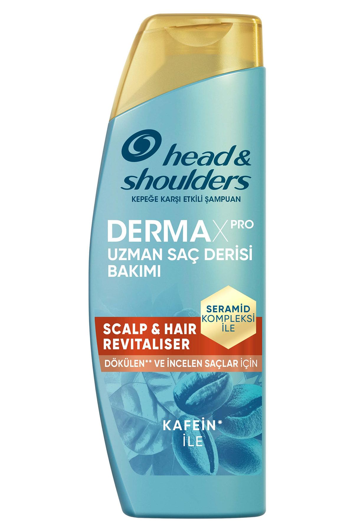 Head & Shoulders DermaXPRO Scalp & Hair Revitaliser Dökülme ve Kepek Karşıtı Şampuan Kafein ve Seramid ile 300ml
