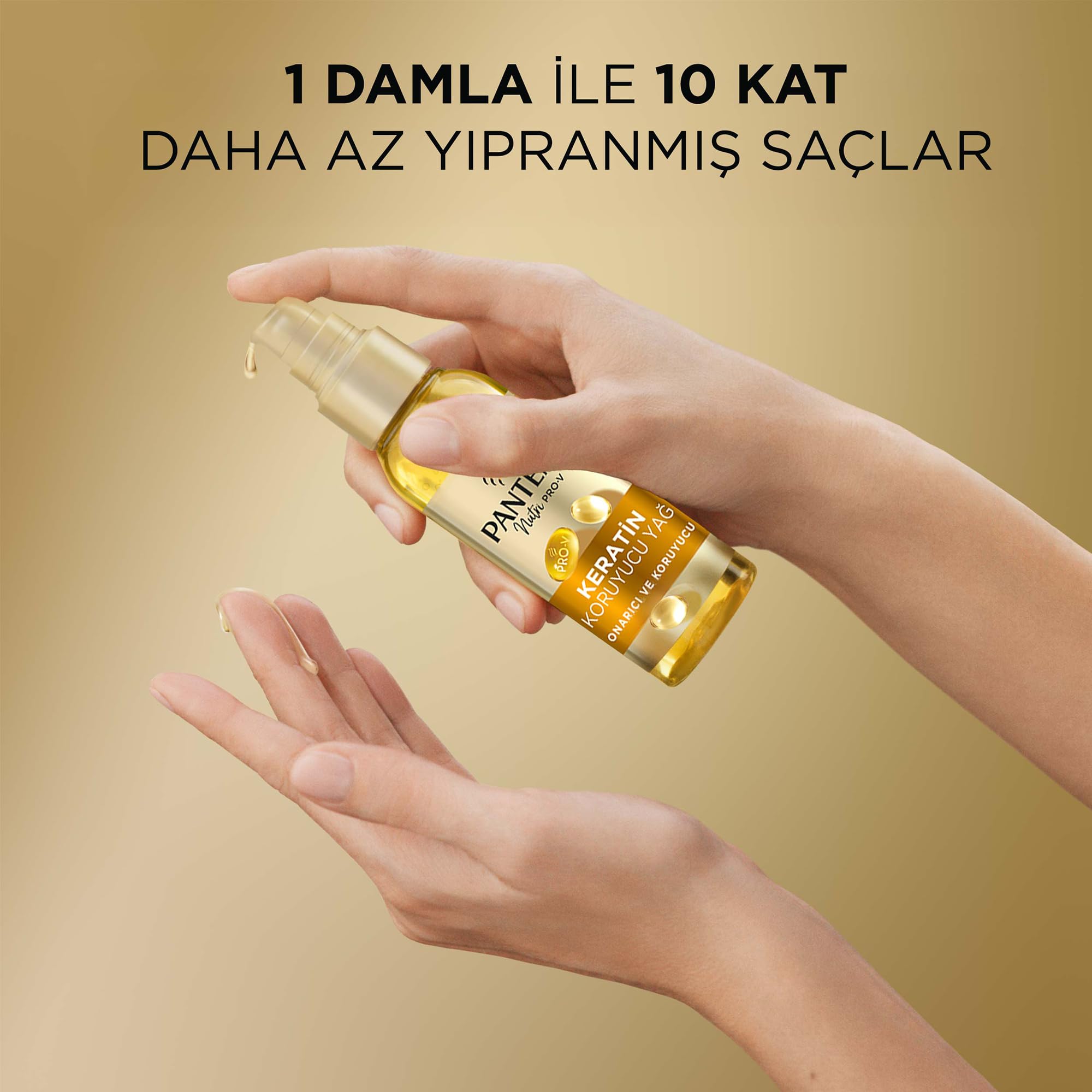 PANTENE Yoğun Bakım Ürünü Keratin Yağı 100 ml