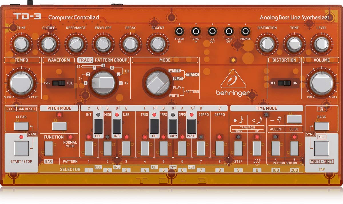 Behringer ANALOG SYNTHESİZER, TD3-TG