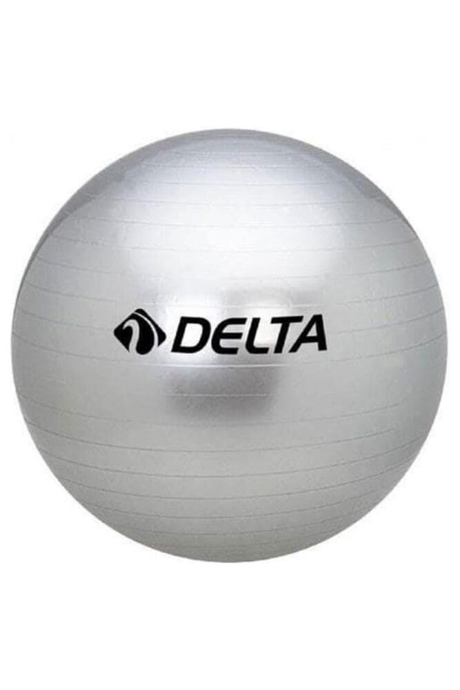 Delta 55 cm Dura-Strong Deluxe Silver Pilates Topu