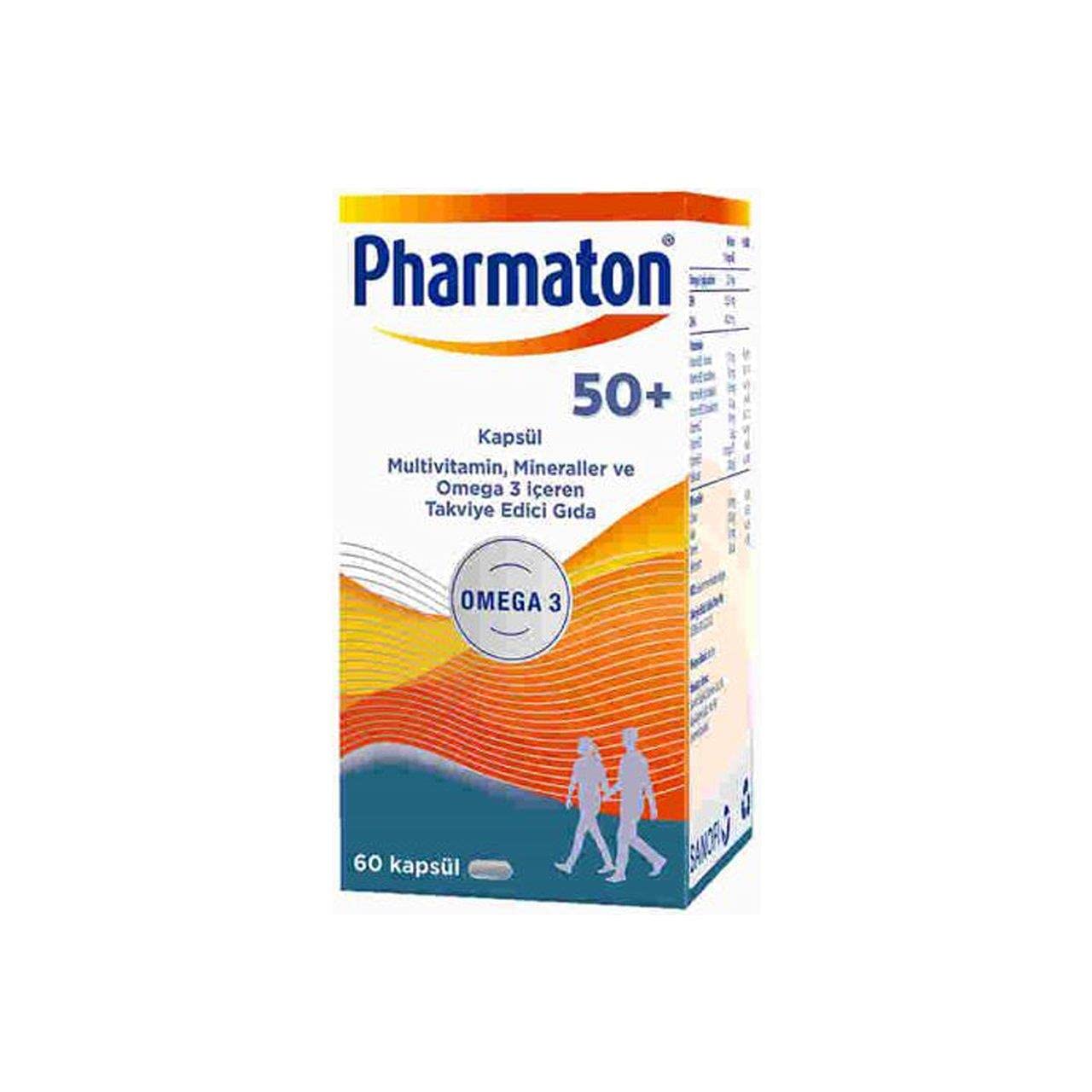 Sanofi Pharmaton 50 Plus 60 Kapsül