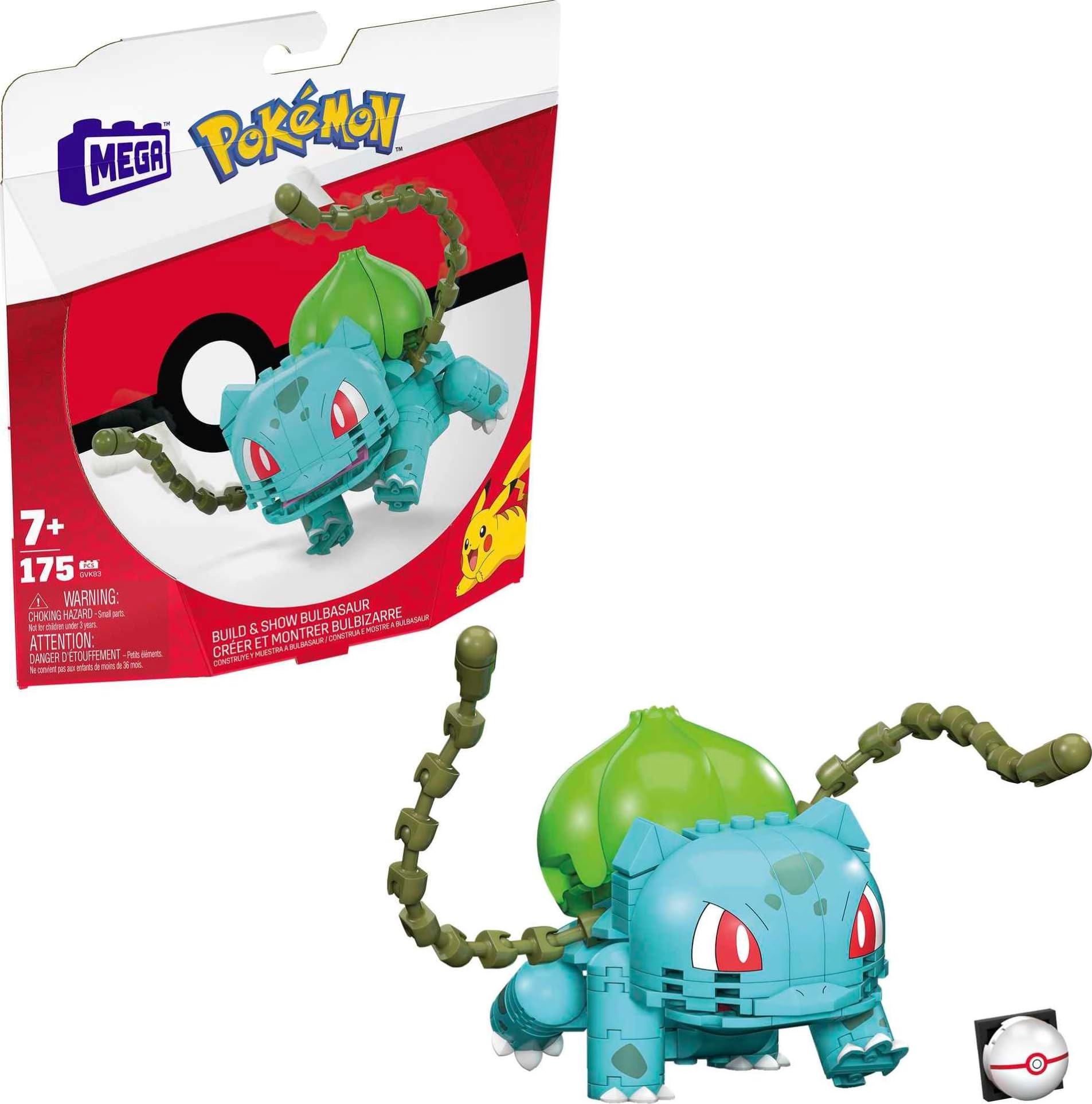 Mega Construx Poka © mon Bulbasaur Construction Set Çocuklar için Yapı oyuncakları