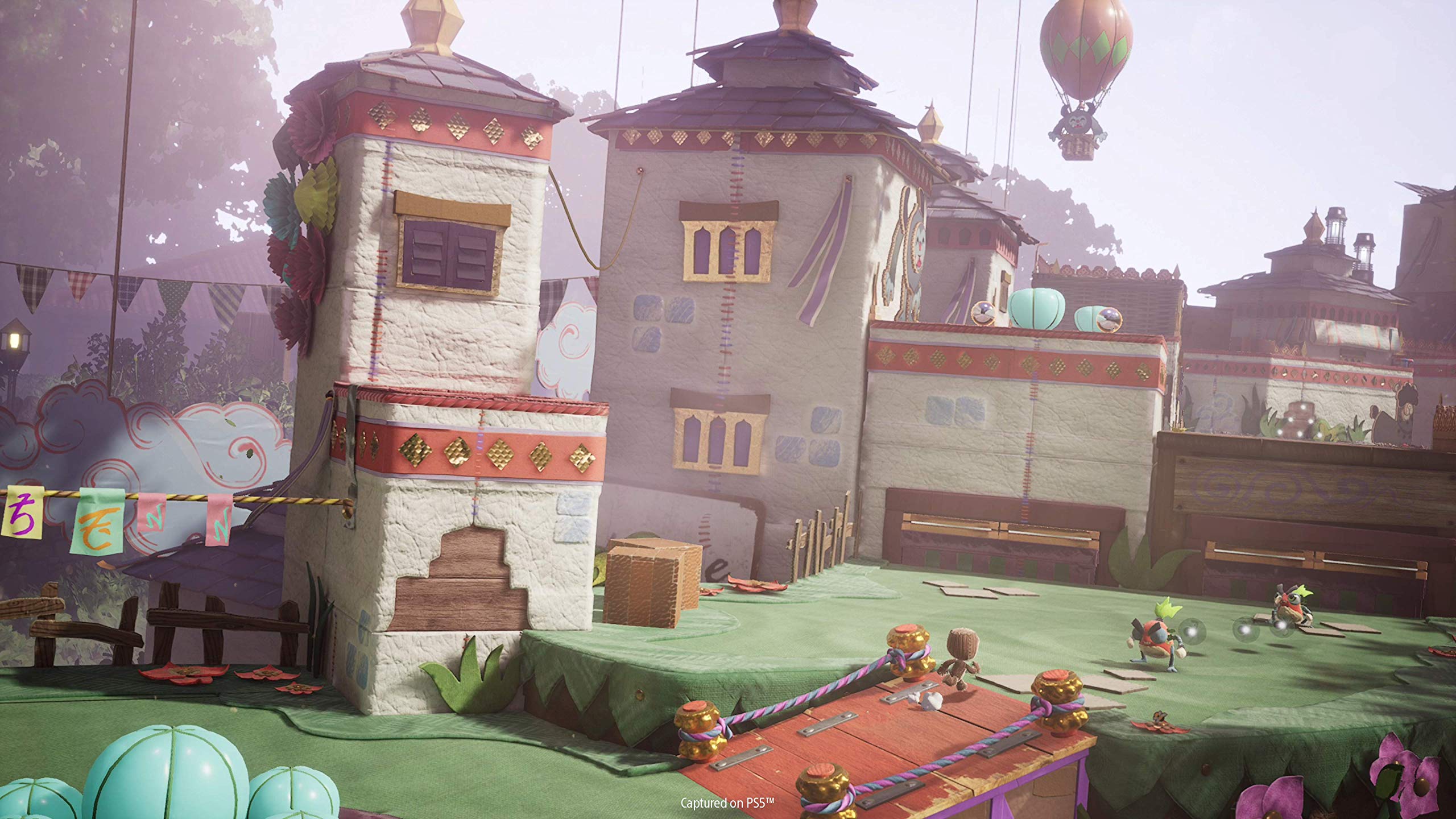 Sony, Playstation Game 5, Sackboy: A Big Adventure PS5, PS5 için 3D Platform ve Macera Oyunu, Standart Sürüm, 1-4 Oyuncu, CD'li Fiziksel Versiyon, Fransızca, PEGI 7+