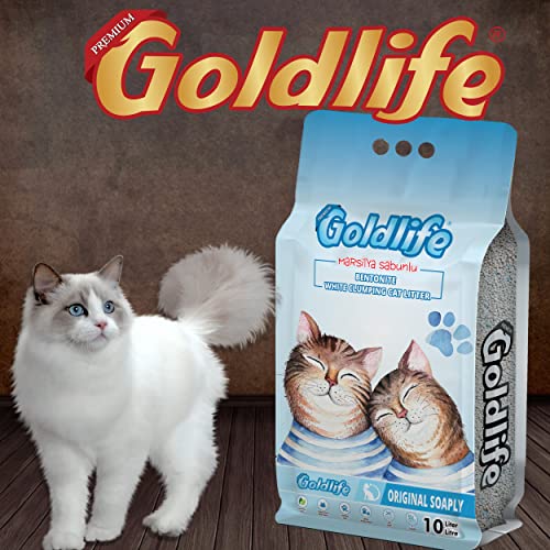 Goldlife Premium Sabunlu 10 lt Kedi Kumu