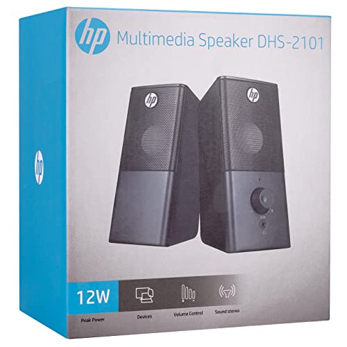 Hp DHS-2101 12W 1+1 Siyah Multimedia Hoparlör Speaker