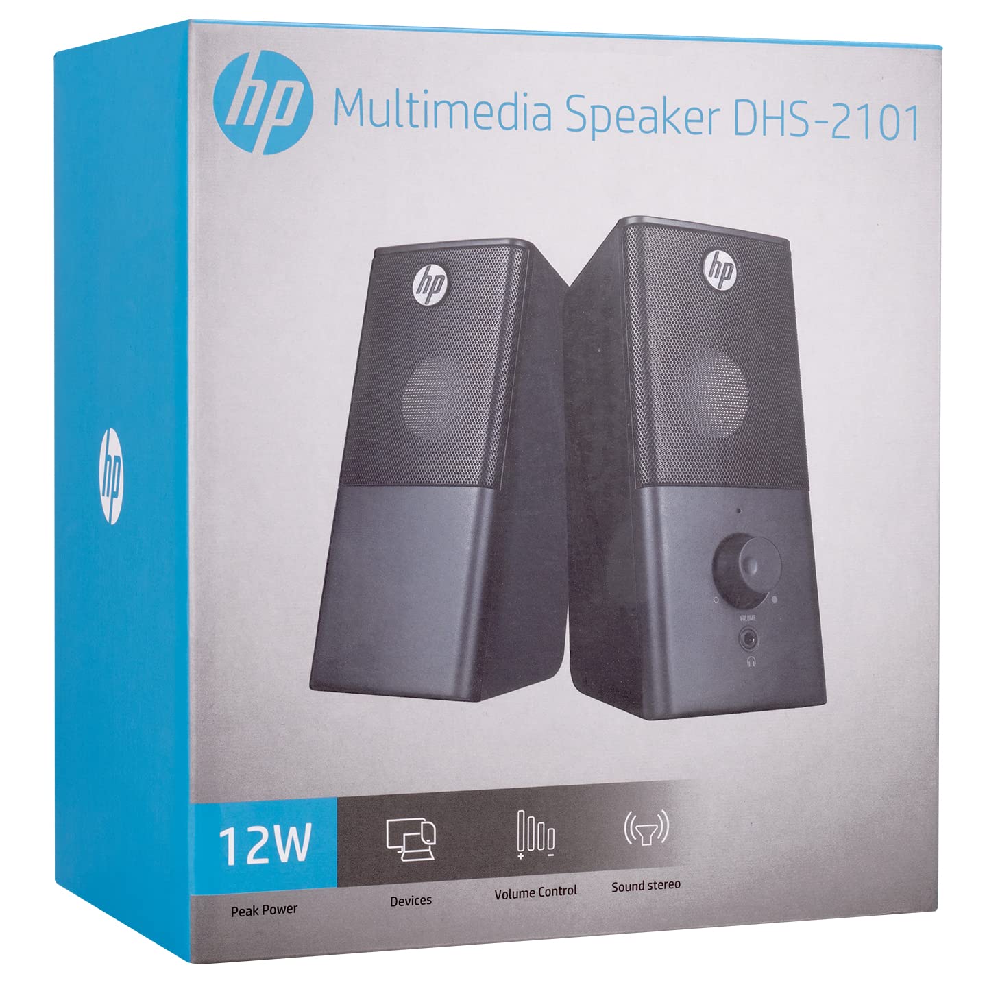 Hp DHS-2101 12W 1+1 Siyah Multimedia Hoparlör Speaker