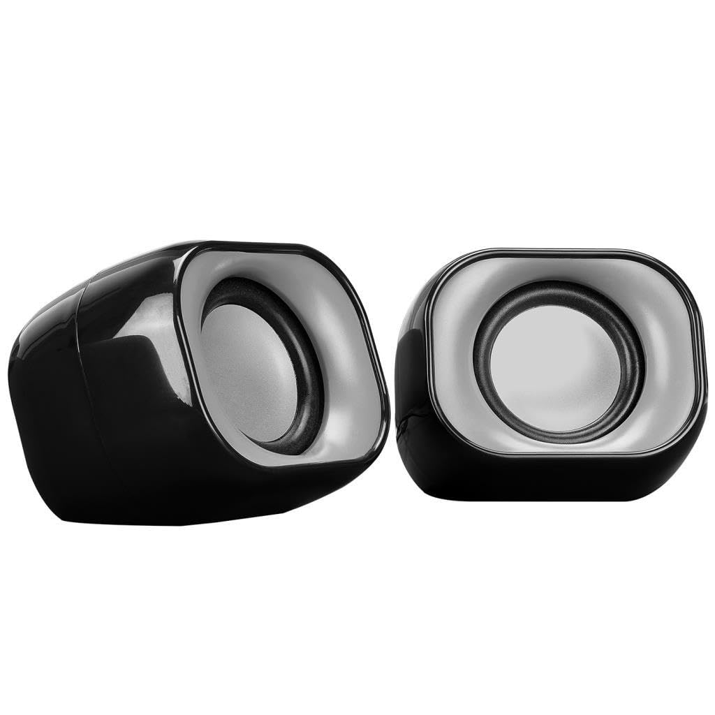 HP DHS-2111 2.0 Mini Taşınabilir Multimedya Speaker Hoparlör, Siyah
