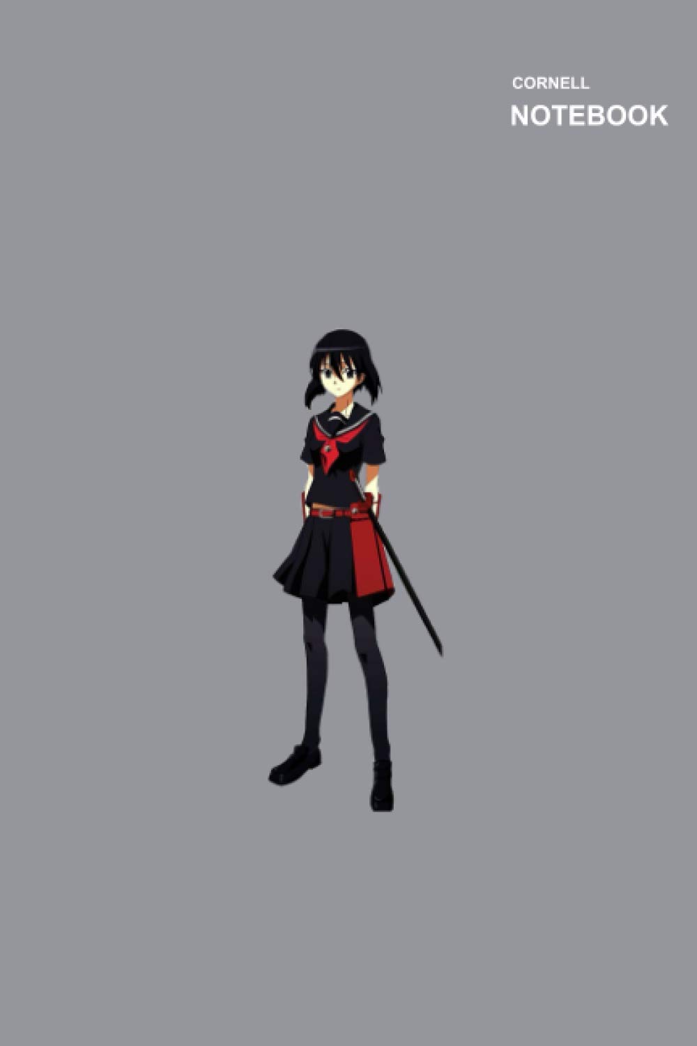 Akame Ga Kill notebooks for boys: (6 x 9 inches) Large, 110 pages [55 sheets], Cornell notes.