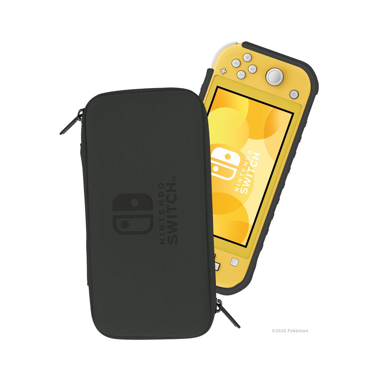 NSW Lite Hybrid System Armor Pikachu Black & Gold: Nintendo Switch için