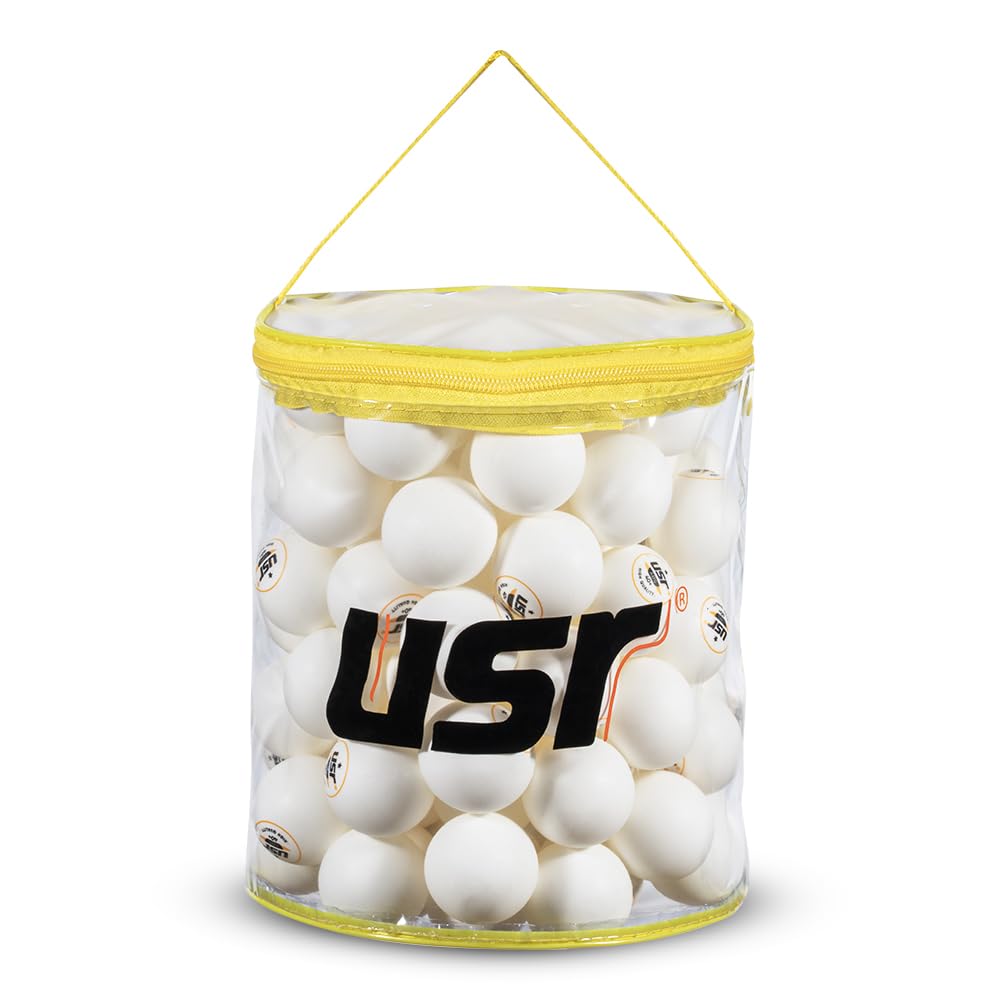 USR Starter 100 lü 1 Yıldız Masa Tenisi Topu Beyaz