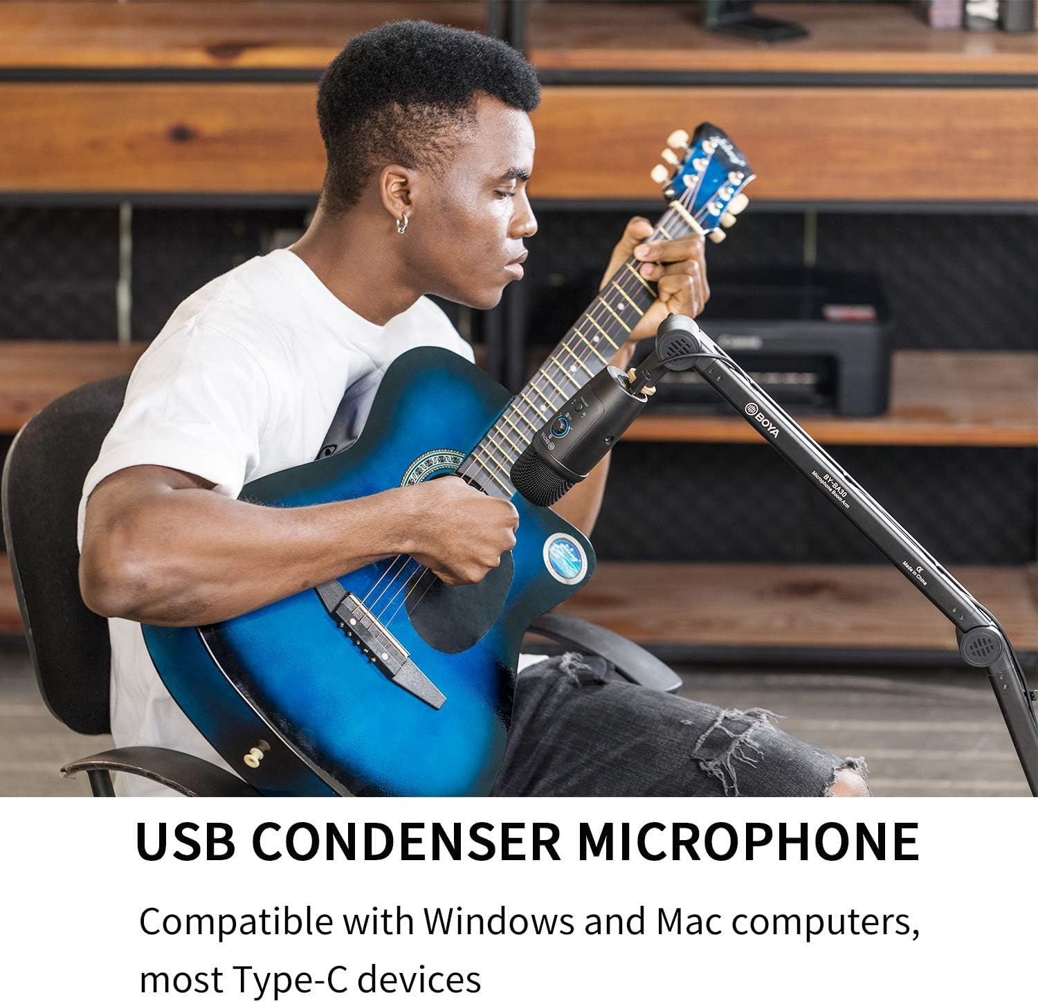 Boya BY-PM500 USB Kondansatör Mikrofon