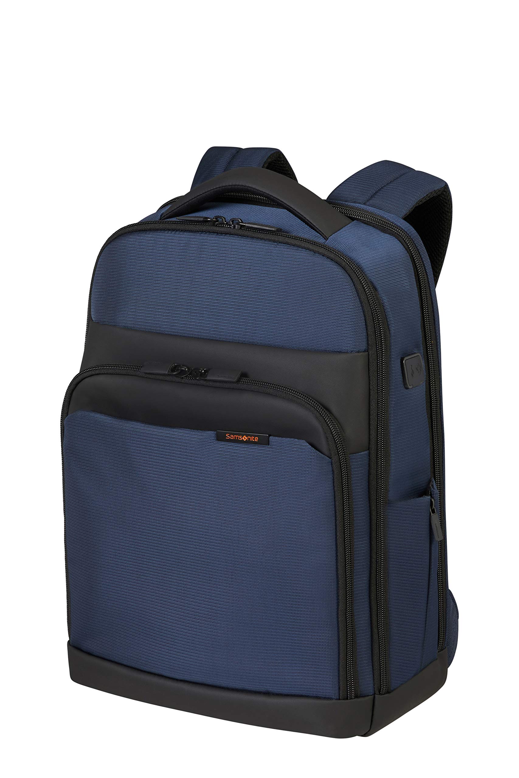 Samsonite KF9-01-003 14.1" Mysight USB Girişli Notebook Sırt Çantası, Mavi