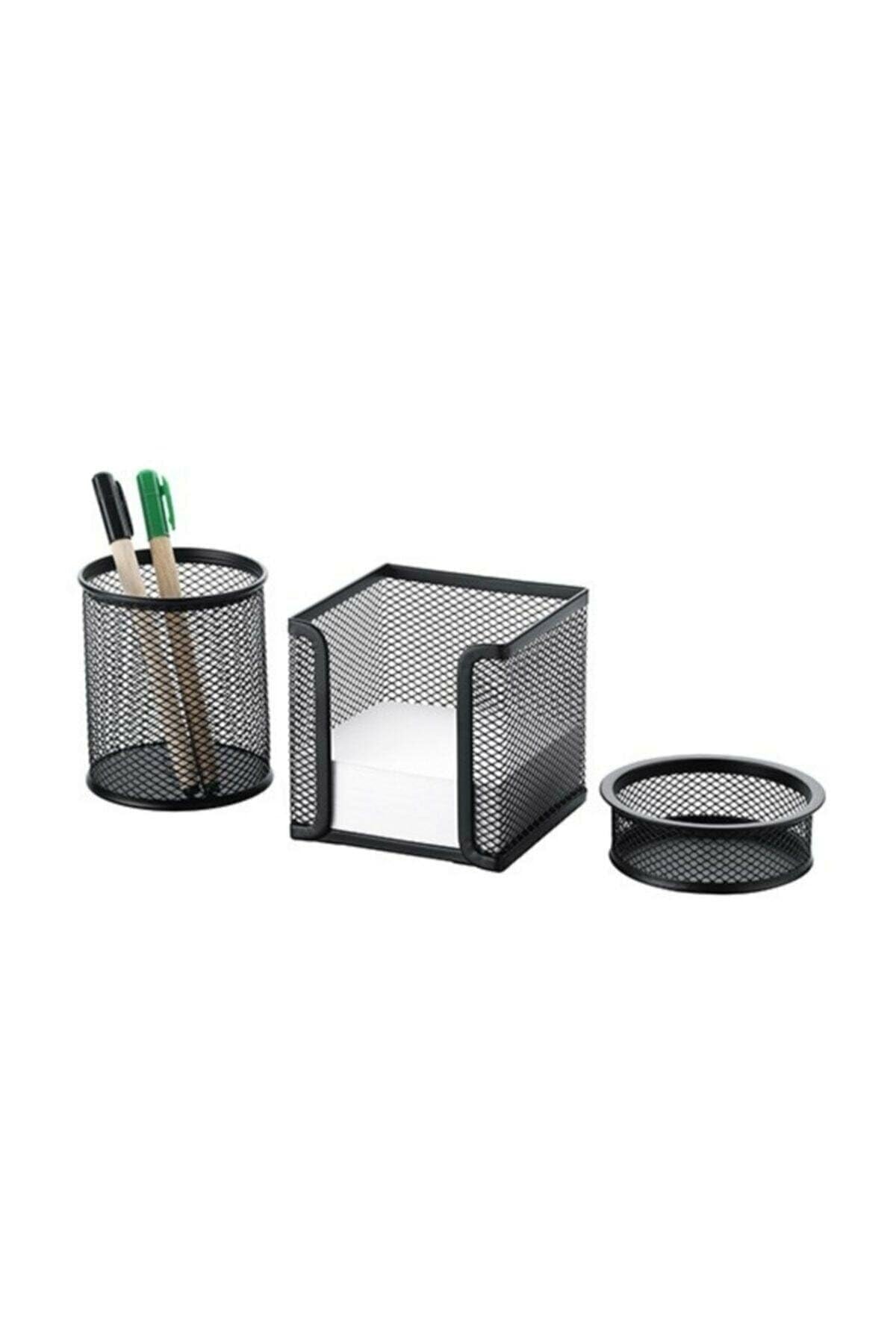 Cassa 8915 Metal Perfore 3lü Masa Seti