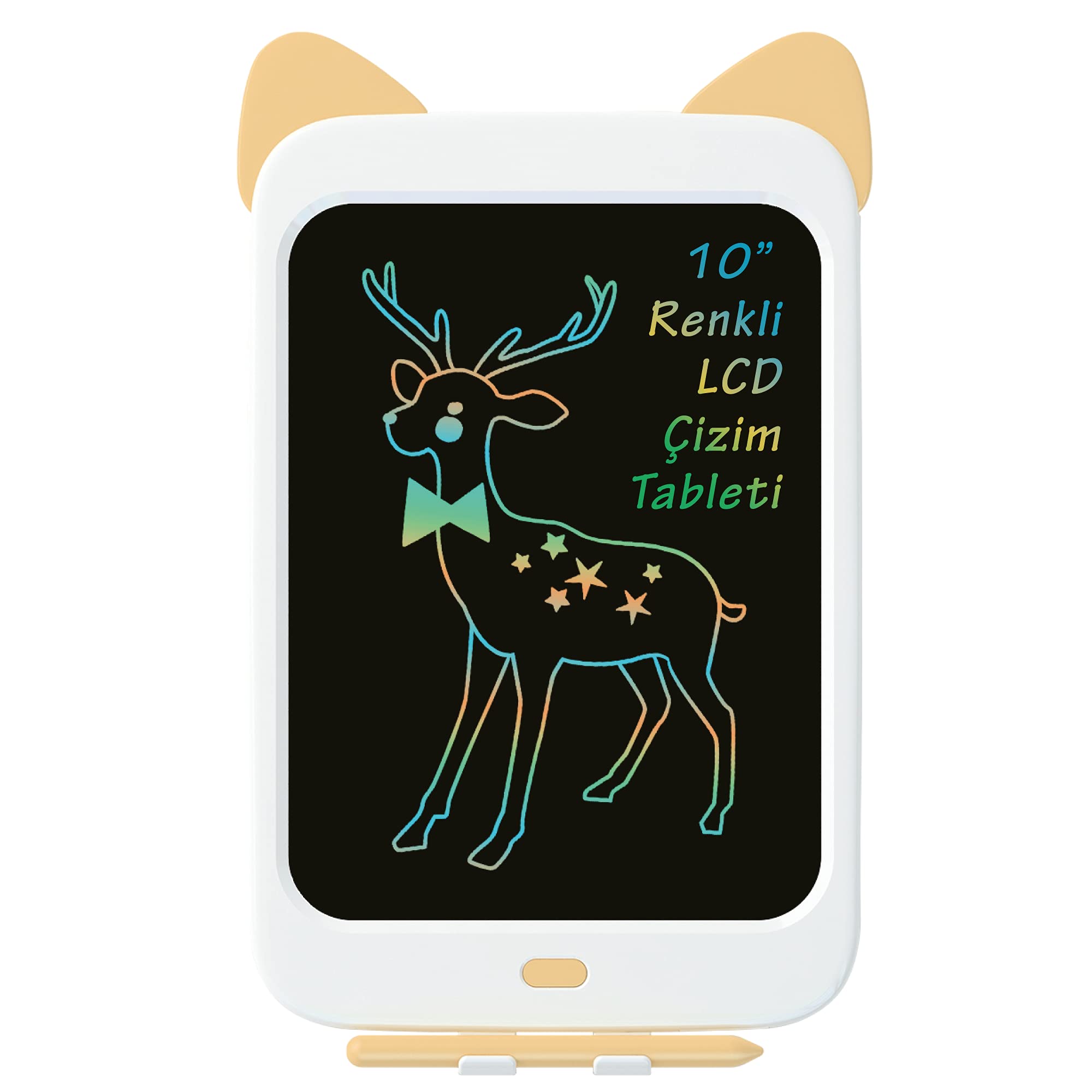 Xiaomi Wicue 10” Sarı Kedi LCD Dijital Renkli Çizim Tableti