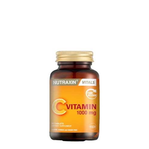 Nutraxin Vitals Vitamin C 1000 mcg 30 Tablet Takviye Edici Gıda