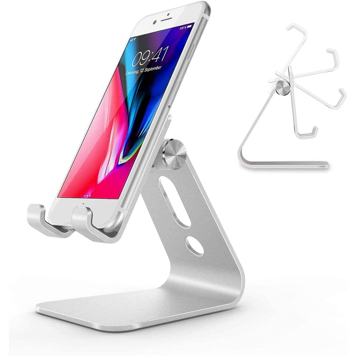Hobimtek HT-50 Alüminyum Telefon Standı Tutucu Aşağı Yukarı Hareketli iPhone ile Uyumlu Galaxy Huawei Xiaomi
