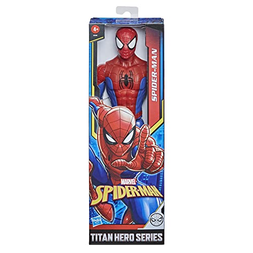 Marvel Örümcek Adam Titan Hero Dizisi, Eklemli Aksiyon Figürü, Mavi