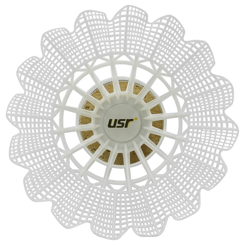 USR Flow 200 Plastik Badminton Topu Beyaz