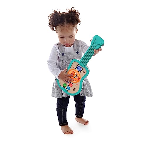 Baby Einstein Dokunmatik Teknolojili Hape Ahşap Ukulele Müzikli Oyuncak Sihirli Dokunmatik Müzik Enstrüman Sesleri ve Hayvan Sesleri 6 Ay ve Üzeri Çok Renkli 1 Adet (1'li Paket)