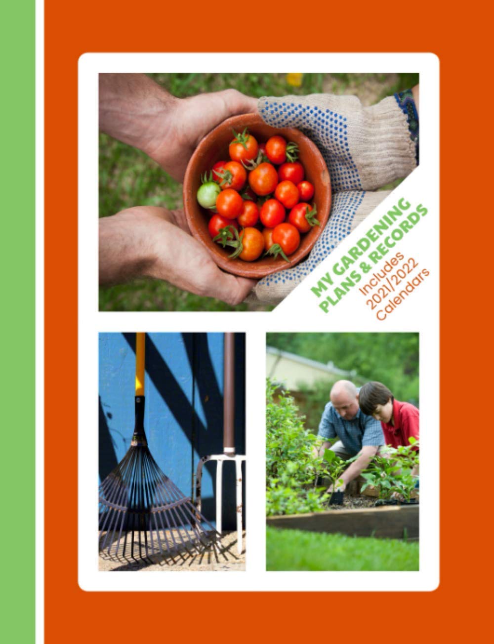 My Gardening Plans & Records: Gardeners Log Book Features 2021 And 2022 Calendars Planting Record Sheets Note Book and Contact Pages