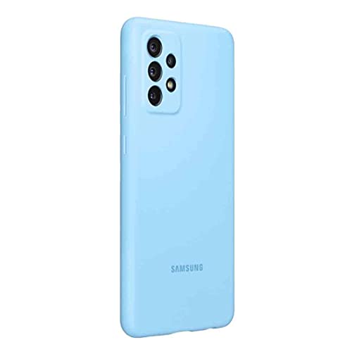 Samsung Silikon akıllı telefon kılıfı EF-PA725 Galaxy A72 için cep telefonu kılıfı, silikon, koruyucu kılıf, darbeye dayanıklı, ince ve kullanışlı, mavi