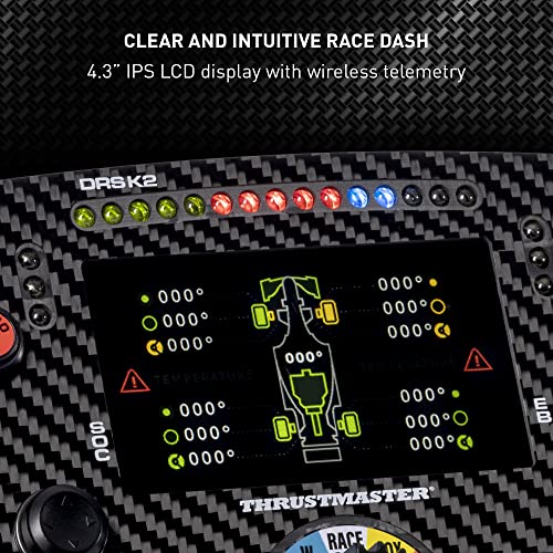 Thrustmaster Formula Wheel Add-On Ferrari SF1000 Edition - PC, PS4, PS5, PS5 Pro, Xbox One ve Xbox Series X|S için LED Ekranlı Yüksek Performanslı Yarış Direksiyonu