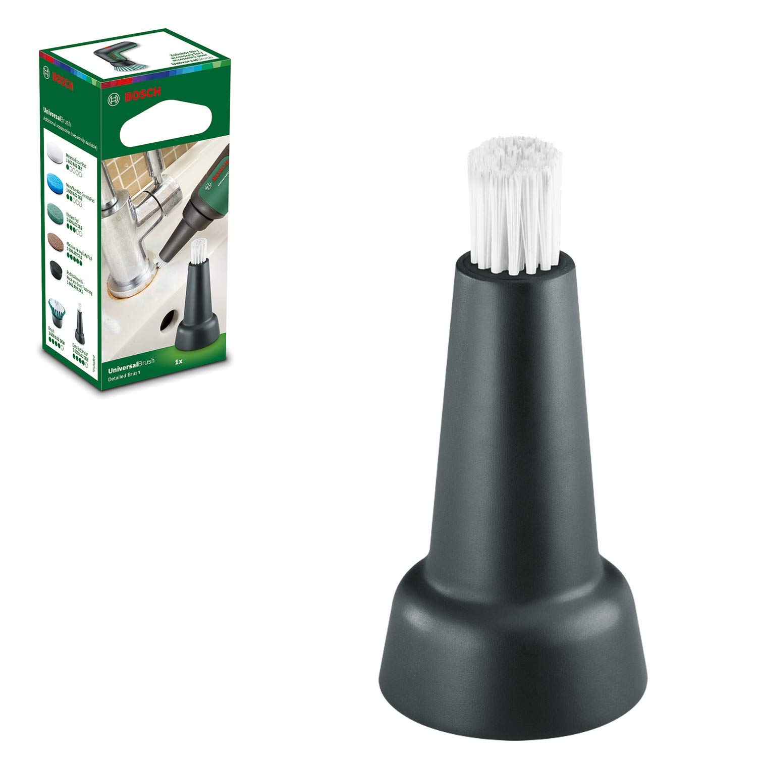 Bosch Elektrikli Temizleme Fırçası UniversalBrush İçin Bosch Detay Fırçası (Karton Pakette 1 Adet)