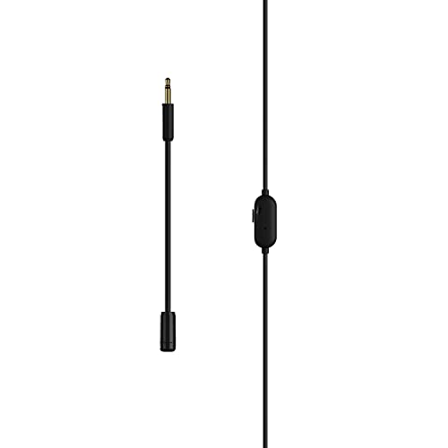 SteelSeries Tusq - Kulak İçi mobil oyun kulaklığı - çıkarılabilir kollu çift mikrofon - ergonomik süspansiyonlu kulaklıklar - mobil cihazlar için - siyah