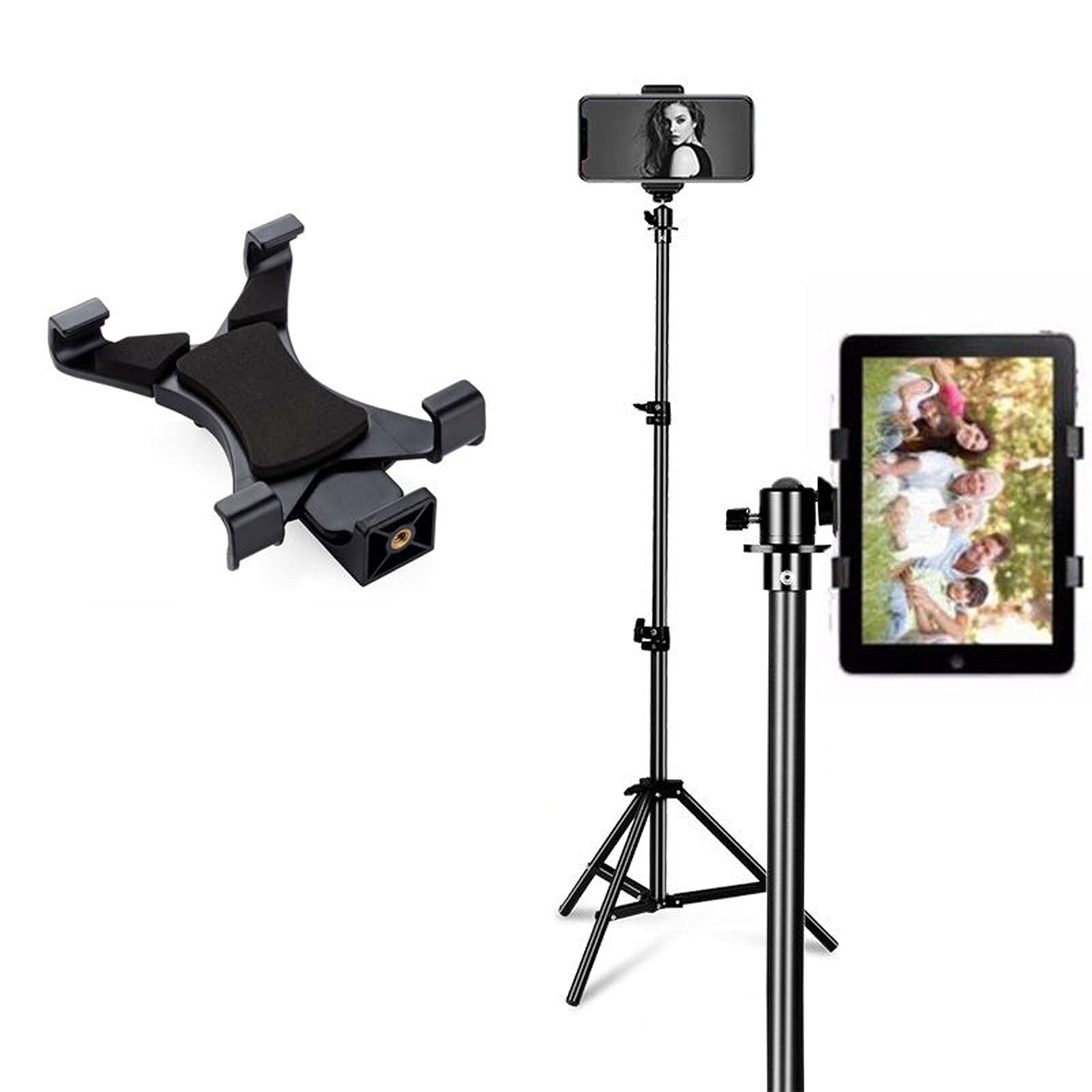 Microcase 3 Ayak Sabitleyici Alüminyum Cep Telefonu Tablet Kamera DSLR Tripodu 201 cm - AL2508