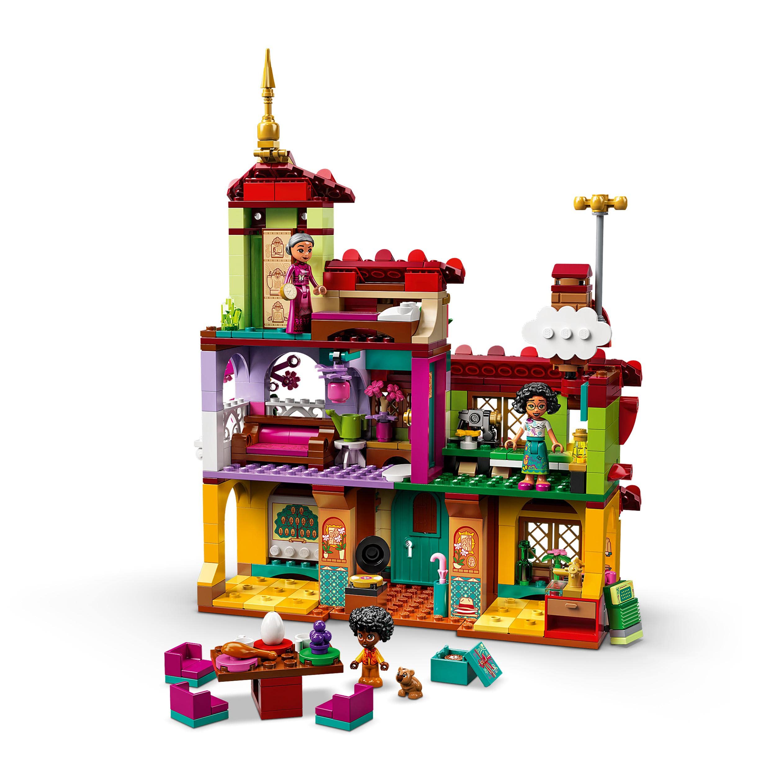LEGO | Disney Princess Madrigal Evi 43202-6 Yaş ve Üzeri Prenses Seven Çocuklar İçin Abuela ve Mirabel Minifigürü İçeren Yaratıcı Oyuncak Yapım Seti (587 Parça)
