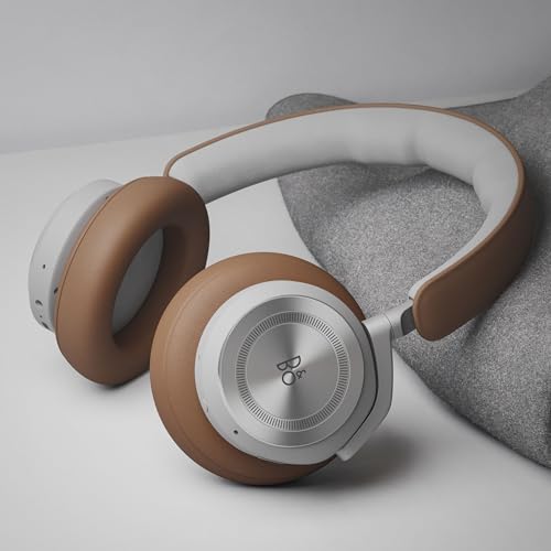 BANG & OLUFSEN Beoplay HX - Kablosuz Kulak Üstü Kulaklık - Adaptif Gürültü Engelleme, Konforlu Kulak Pedleri, Hafif Tasarım, 35 Saat Batarya Süresi - Kahverengi